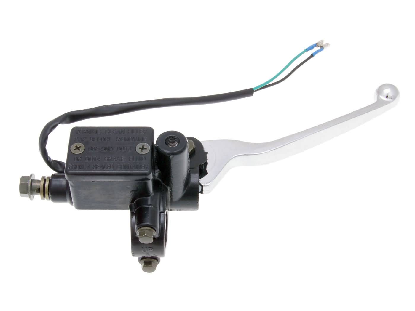 Master cylinder with brake lever - ScooterSwapShop