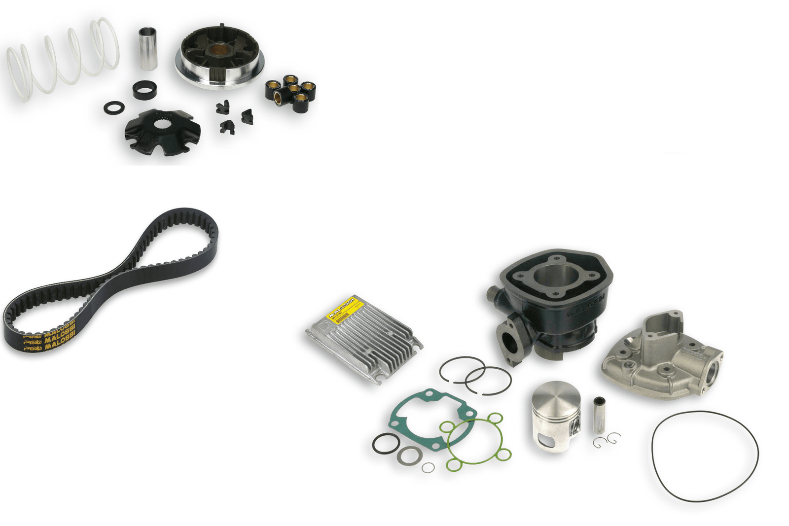 Morini SR50 Malossi engine super tuner package - ScooterSwapShop