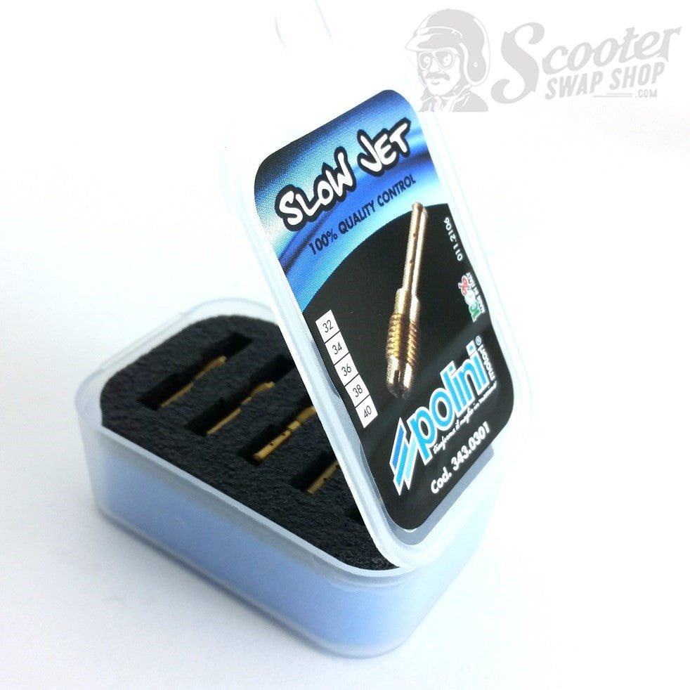 Polini Pilot Jets / Slow Jets for CP Carb 17 - 24mm Evo - ScooterSwapShop