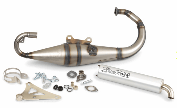 Stage6 Pro Replica MK2 Exhausts For Vertical, Horizontal Minarelli - ScooterSwapShop