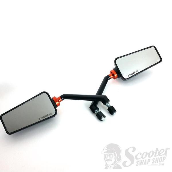 Stage6 SSP F1 Mirror Sets - ScooterSwapShop