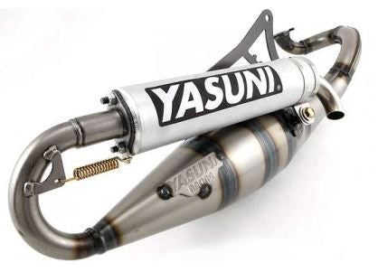 Yasuni R Exhaust Horizontal Minarelli '02-'11 Zuma Bugeye - ScooterSwapShop